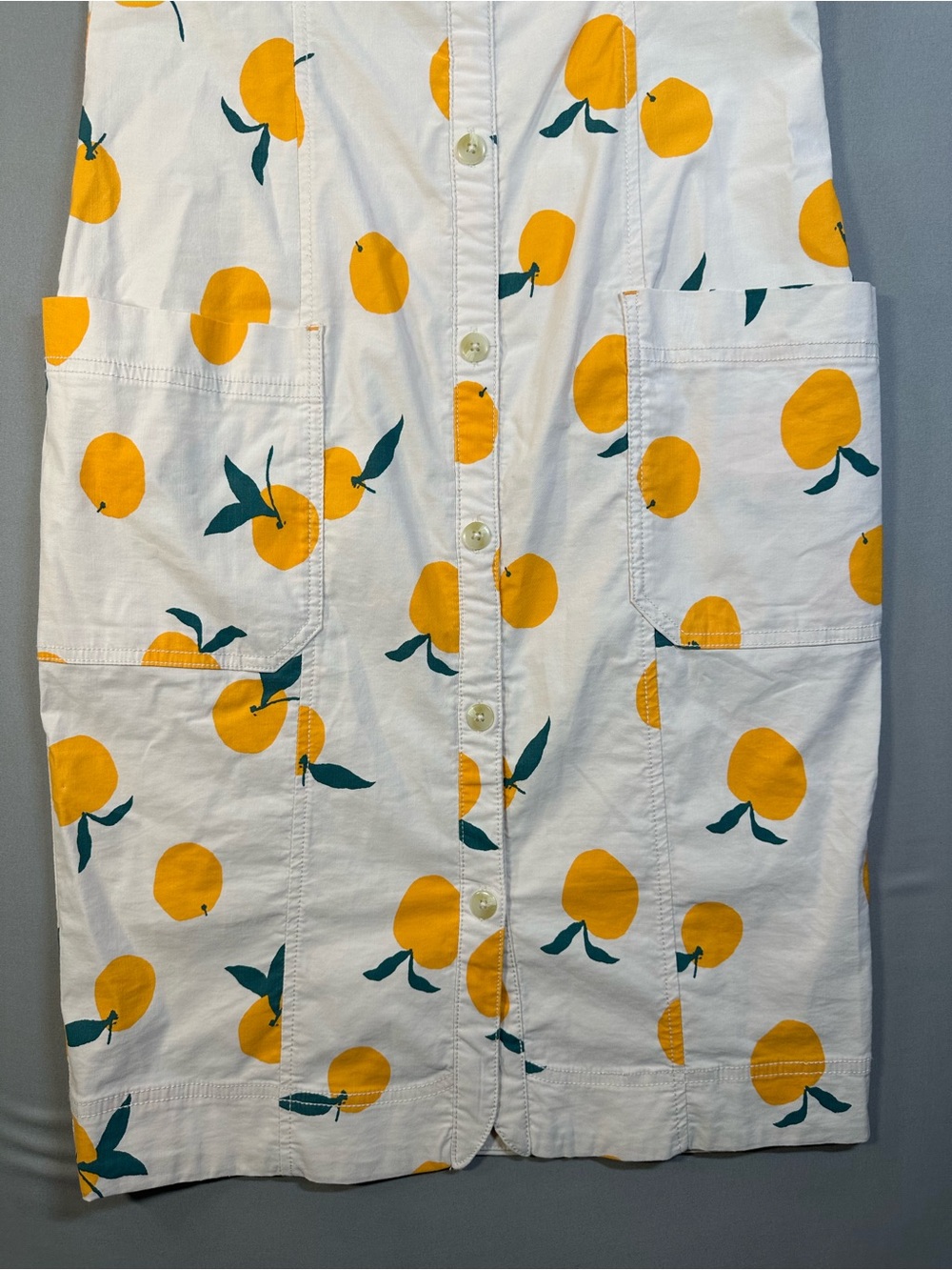 NWT Maeve x Anthropologie Dylan Mierzwinski Colette Citrus Midi Dress - Medium - Picture 10 of 16